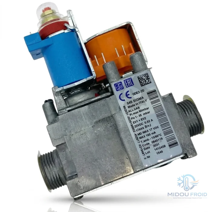 BLOC DE GAZ SAUNIER DUVAl NV MODELE 24 KW — 2